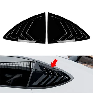 Rear Window Louvers Scoop Covers For Toyota GT86 For Subaru BRZ For Scion FR-S - Picture 1 of 8