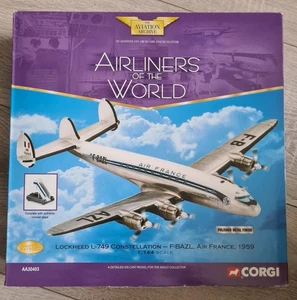 Corgi Aviation AA31303 Lockheed L-749 Constellation F-BAZL Air France 1958 - Picture 1 of 2