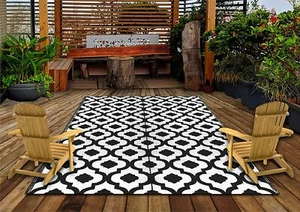 6X9 Clearance sale Patio Area rug Outdoor Rug Rv mat camper 521 used-Photography - Picture 1 of 10