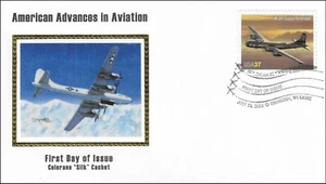 Boeing B-29 Superfortress 1942 Heavy Bomber Aircraft USA Colorano Silk FDC 2005 - Picture 1 of 1