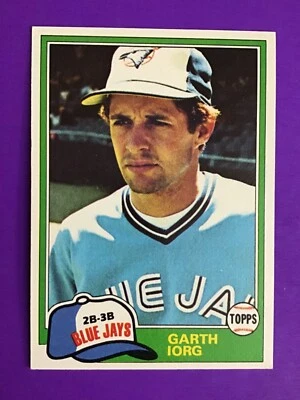 1981 TOPPS BASEBALL SET BREAK CARD #  444 Garth Iorg   NM/MT - Image 1 of 2