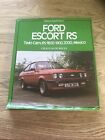 Ford Escort RS TwinCam Mexico Osprey AutoHistory Book by Graham Robson