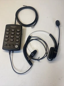 Plantronics T110 Jednoliniowa klawiatura telefoniczna z monofonicznym zestawem słuchawkowym Odnowienie/gwarancja - Zdjęcie 1 z 3