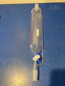 15015 Ace Glass 24/40 top 1000ml graduated cylindrical funnel - Picture 1 of 7