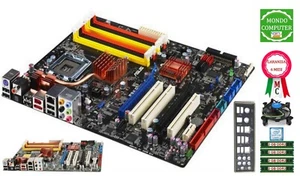 SCHEDA MADRE SOCKET 775 ASUS P5KC+ CPU QUAD CORE Q8200 + 8 GB RAM - Imagen 1 de 1
