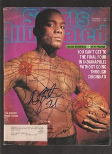 Danny Fortson autograph signed December 2 1996 Sports Illustrated magazine - Picture 1 of 2