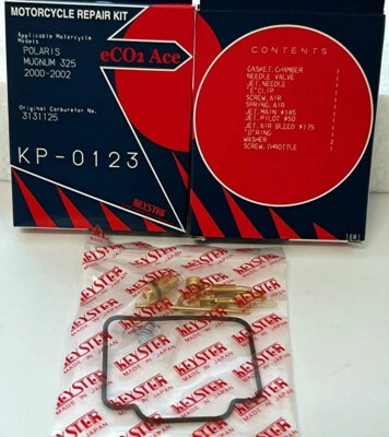POLARIS MAGNUM 325 KEYSTER CARBURETOR REBUILD REPAIR KIT FOR 2000 - 2002  - Изображение 1 из 4