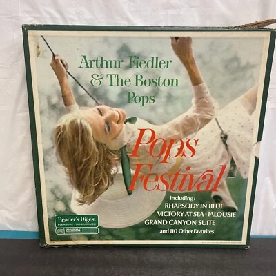 Pops Festival 1967 Set Of 10 12” Vinyls Clean POP + TICK AUDIO ISSUE - Image 1 of 4