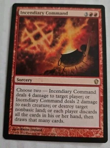 2013 Wizard Coast Magic The Gathering Commander Incendiary Command 113 Game Card - Picture 1 of 2