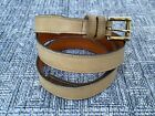 Levis Women Waistband Genuine Leather Belt Handcrafted Belt made in USA Size 38