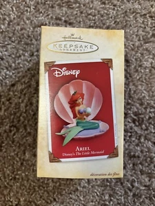 Hallmark Andenken Disneys die kleine Meerjungfrau Arielle Muschel Muschel Ornament - Bild 1 von 1