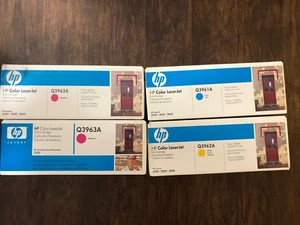 HEWLETT PACKARD HP Q3962A (3), Q3971A (3, Q3961A (2) NEW/GENUINE BOX - Picture 1 of 4