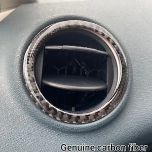 2x AIR VENT RINGS FORD FIESTA MK 6 7 7.5 GEL BADGE OVERLAY TRIM SE Zetec ST150 S - Picture 1 of 2