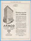 1922 American Rolling Mill Co ARMCO American National Bank San Francisco CA Ad