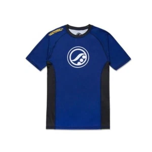 Shoyoroll 2022 Ranked Training Rash Guard SS Blue Batch #136 Competitor Retro - Picture 1 of 15