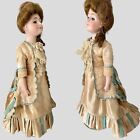 Antique Kestner 172 Gibson Girl 19" Doll W Original Silk Fashion Dress!