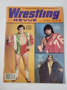 Vintage Magazine " Wrestling Revue" November 1982 Issue #89 NWA - Picture 1 of 15