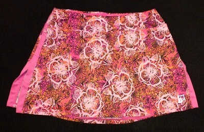 Saia esportiva feminina estampa multicolorida fitness/treino tênis tamanho M - Imagem 1 de 3