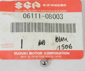 1 NOS Suzuki RV125 RV90 TM125 TM250 TM400 Steering Steel Ball OEM 06111-08003 - Picture 1 of 2