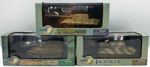 EJÉRCITO: CAZAGDTIGER, ELEFANTE SD.KFZ, CAZAGDTIGER PORSCHE VERSIÓN MODELOS DRAGÓN - Imagen 1 de 7