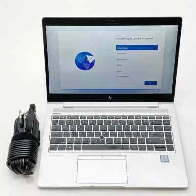HP EliteBook 840 G5 i7-8550U 16GB DDR4 256GB NVMe Webcam HDMI Win 11 Office 2021 - Image 1 of 4