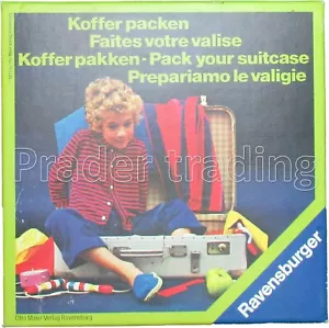 Koffer packen von 1973- Ravensburger 605 5 701 2 - sehr gut inkl. Rechnung - Picture 1 of 3