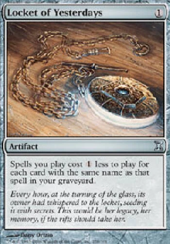 LOCKET OF YESTERDAYS Time Spiral MTG Magic the Gathering Cards DJMagic - Image 1 of 1