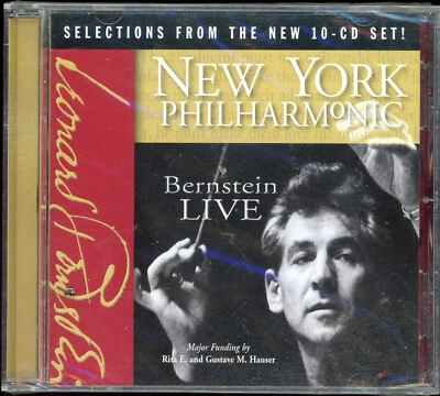 New York  Philharmonic Bernstein Live 2000 CD SEALED - Image 1 of 2