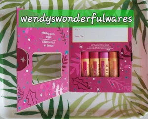 Juego de regalo de bálsamo labial Burt's Bees: melocotón, lemón de fruta de dragón, granada, sandía - Imagen 1 de 5