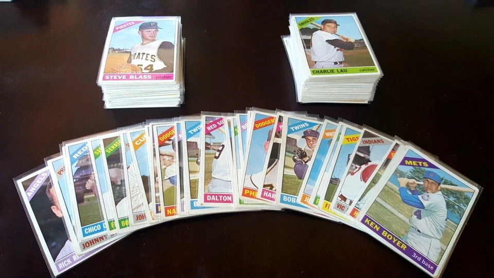 1966 topps baseball cards #201 to #250, complete your set - Image 1 of 1