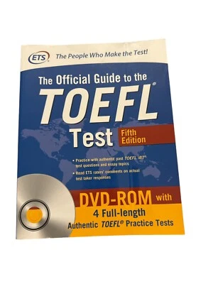 The Official Guide to the TOEFL Test with DVD-ROM, Fifth Edition NEW - Image 1 of 3