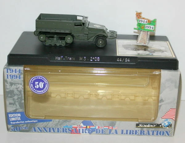SOLIDO LIBERATION 50th 1/43 SCALE 44/94 HALF TRACK M3 2eDB - Image 1 of 1