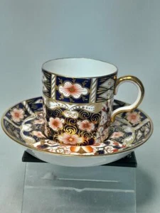 1925/27 Royal Crown Derby COFFEE CUP & SAUCER Imari 2451 1st Quality - Can - Picture 1 of 10