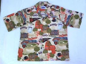 Vintage SF Giants Souvenir Baseball Shirt Embroidered 2012 World Series Men's M - Picture 1 of 5
