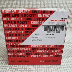 Rokit Pods Energy Uplift Coffee Nespresso Compatible 60 Pods (6x Packs of 10) - Picture 1 of 5