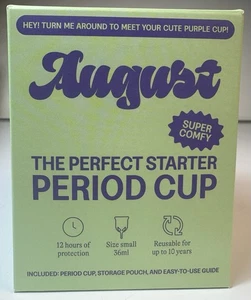 August The Perfect Starter Period Cup. Super bequem. - Bild 1 von 5