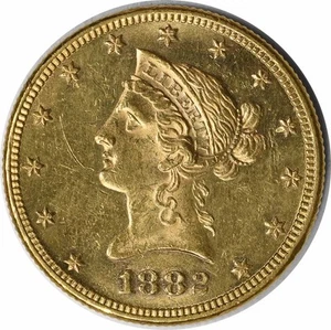 1882 $10 Gold Liberty Head BU Uncertified #303 - Picture 1 of 2