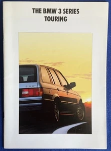 BMW E30 3 Series 316i 318i 325i Touring Original Sales Brochure 1991 1992 - Picture 1 of 9