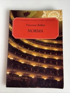 Norma Vokalpartitur Vincenzo Bellini Notenbuch Schirmer Oper PB - Bild 1 von 7
