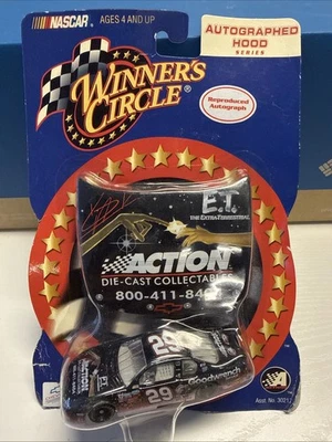 Winners Circle Autographed Hood Nascar Kevin Harvick 29 ET Diecast 1/64 Car - Image 1 of 2