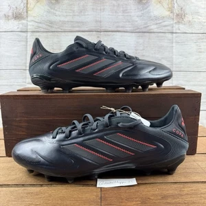 Adidas Copa Pure 3 Pro Firm Ground Soccer Cleats Black Red JP5620 Men Size 10.5 - Picture 1 of 7
