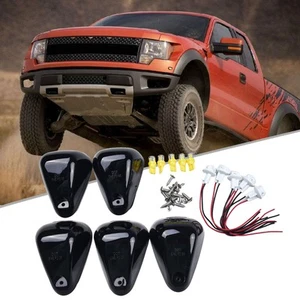 Enhance Safety with 5PCS Cab Rooftop Marker Lights for Ford F250 F350 F450 F550 - Picture 1 of 15