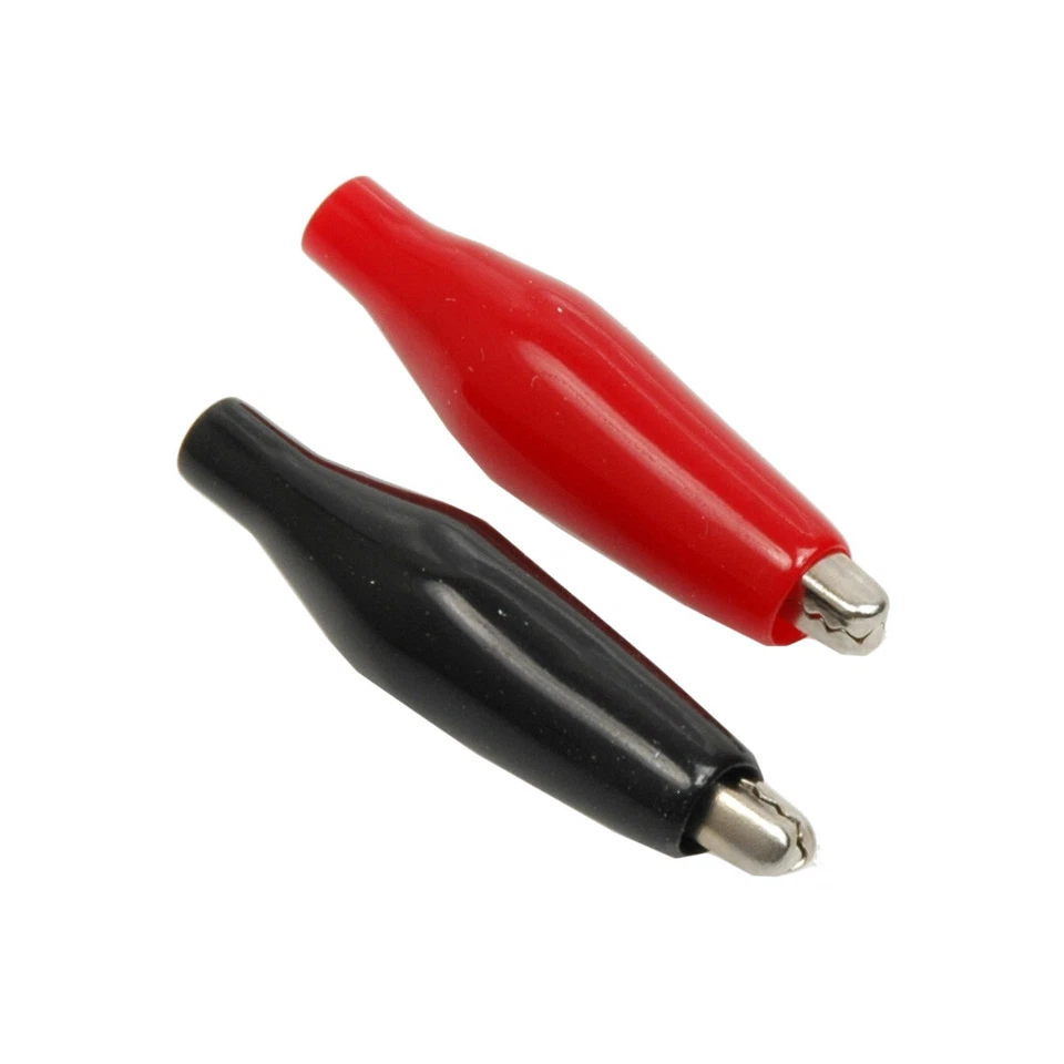 Clips de cocodrilo de carreras Schumacher SCHU2853; mini - rojo/negro 2 pares Foto 1 de 1