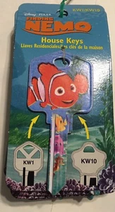 Disney Fundstück NEMO Haus Schlüssel Rohling KW1 KW10 - für Kwikset Schlösser - Bild 1 von 1