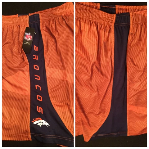 j NFL COOL BASE Athletic Shorts  Denver Mens Size Cover