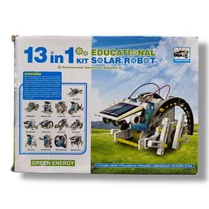 NEW! Build Your Own Mechanical 13-in-1 Educational Solar Robot Science Kit - Imagen 1 de 3
