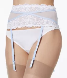 Cintura giarrettiera sexy in pizzo floreale a forma di fanciulla $32 taglia small C8 - Foto 1 di 6