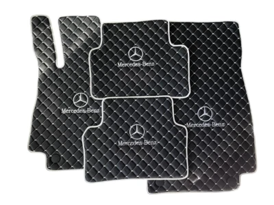 Custom Leather Floor Mats For Mercedes Benz AMG SL63 2018-2025 Carpet Liner Set - Image 1 of 4