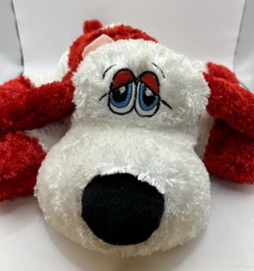 Heart Love Red White Puppy Dog 17" DanDee Plush Soft Toy Stuffed Animal - Picture 1 of 6