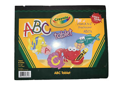 Crayola Learn To Write ABC Tablet Pad- Trace And Learn 10x8- 40 Sheets